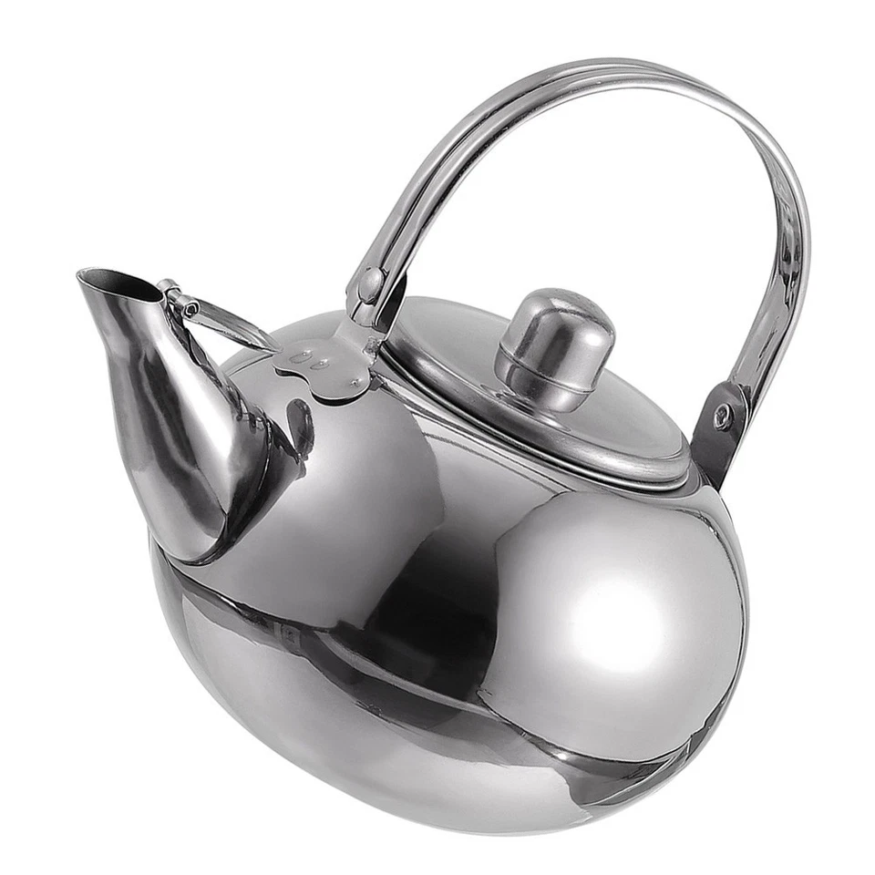 Bollitore per acqua Teiera in acciaio inossidabile con manico Filtro Teiera da - Immagine 4 di 4