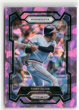 2024 Panini Prizm #27 Tony Oliva Pink Ice Prizms ☘️610A