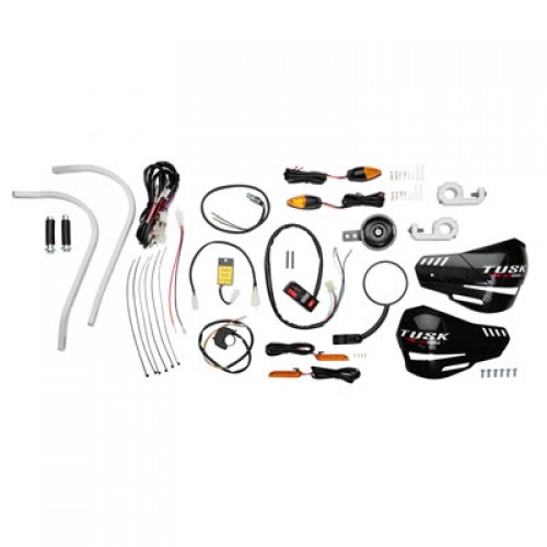 Tusk Motorcycle Enduro Lighting Kit with Handguard Turn Signals without - Picture 1 of 1