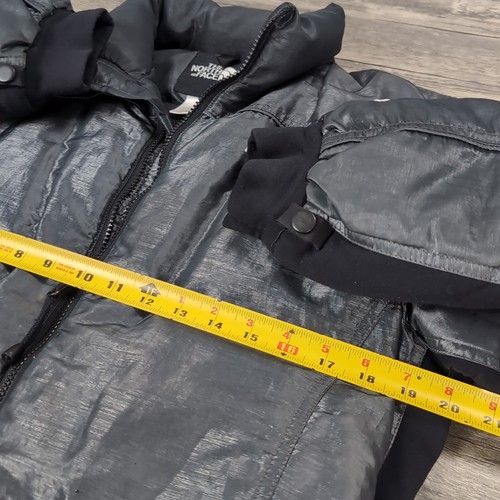Women's VTG The North Face 600 Fill Dark Grey Black Puffer Jacket Size Large - Picture 8 of 16