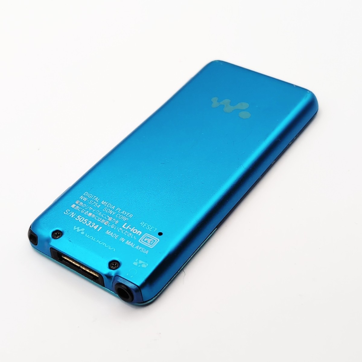 Sony Walkman NW-S754 Teal Blue 8GB Digital MP3 Player tested