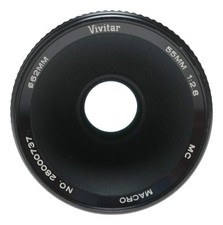 Vivitar 55mm f/2.8 MC Macro Lens with 62mm Filter Thread