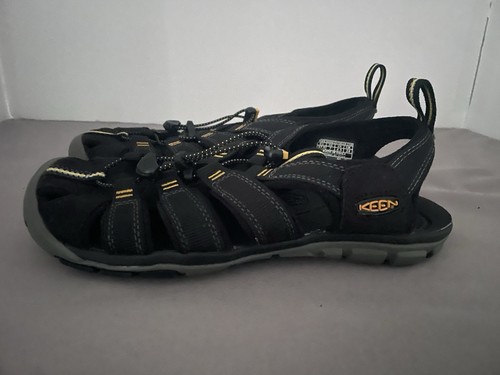 Keen Newport H2 Damen-Sandalen Größe 7 wasserdicht schwarz gelb Wandern geschlossene Zehe - Bild 7 von 7