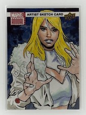 Jomar Bulda Emma Frost White Queen sketch card Marvel Annual 2020-21