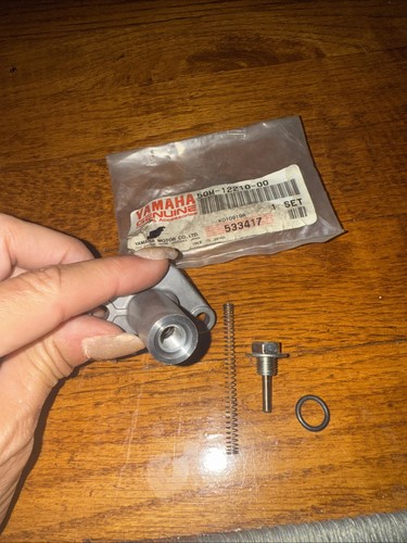 NOS 5OM-12210-00-00 Yamaha Tensioner assy, cam chain OEM 98-03 Grizzly 125 Riva - Picture 3 of 4