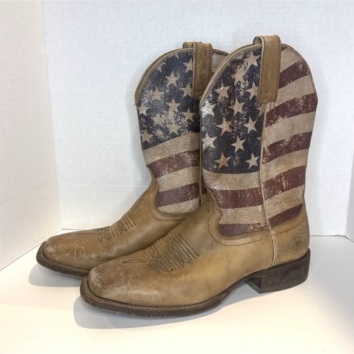 Ariat circuit proud Cowboy Boots w/ American Flag