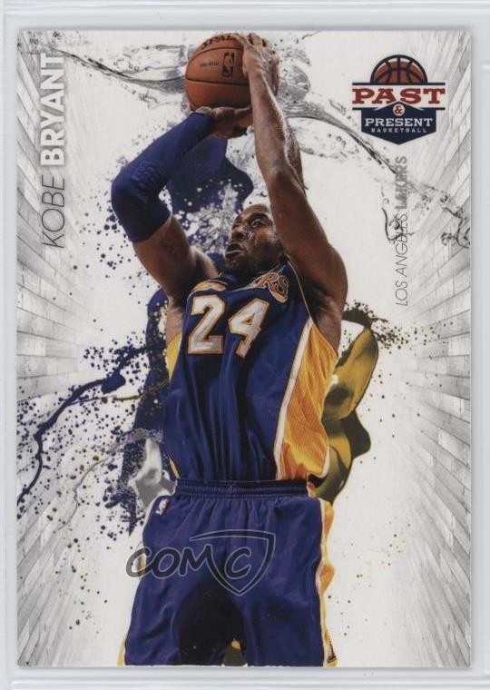 2012-13 Panini Past & Present Raining 3's Kobe Bryant #9 HOF