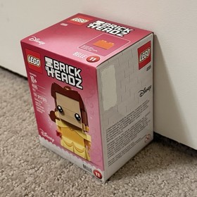 Lego 41595 41596 Brickheadz Disney Belle & Beast (NEW, Retired)