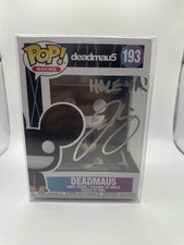 Funko Pop! Vinilo: Deadmau5 #193 Autografiado Nuevo en Protector