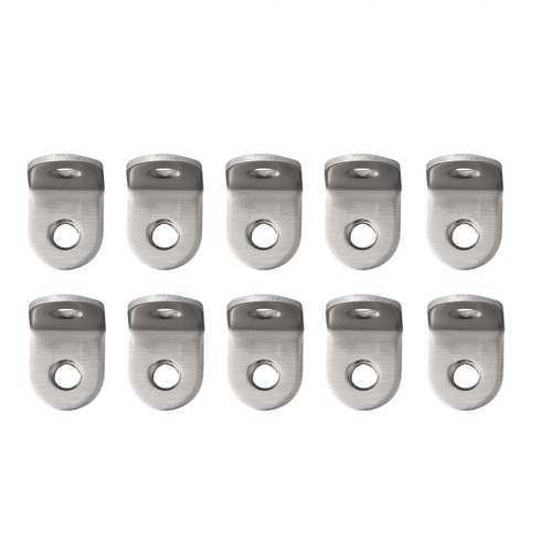 Corner Brackets Bracket 10pcs 90 Degree Brace Joint Repair Rust-resistant - Picture 5 of 12