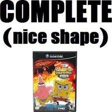 GAME CUBE The SpongeBob SquarePants Movie (2004) CIB *COMPLETE*nintendo gamecube