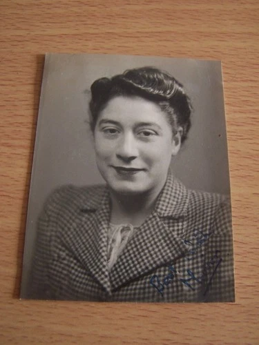 WW2 Military Woman Vintage Photo Lance Corporal Hewitt