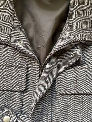 DANIEL CREMIEUX Herringbone Wool Blend Jacket - Picture 4 of 9