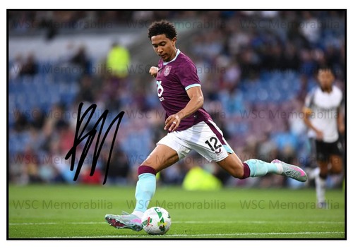 11187. Bashir Humphreys Signed Pictures (A4 Prints) Burnley Chelsea Swansea etc.