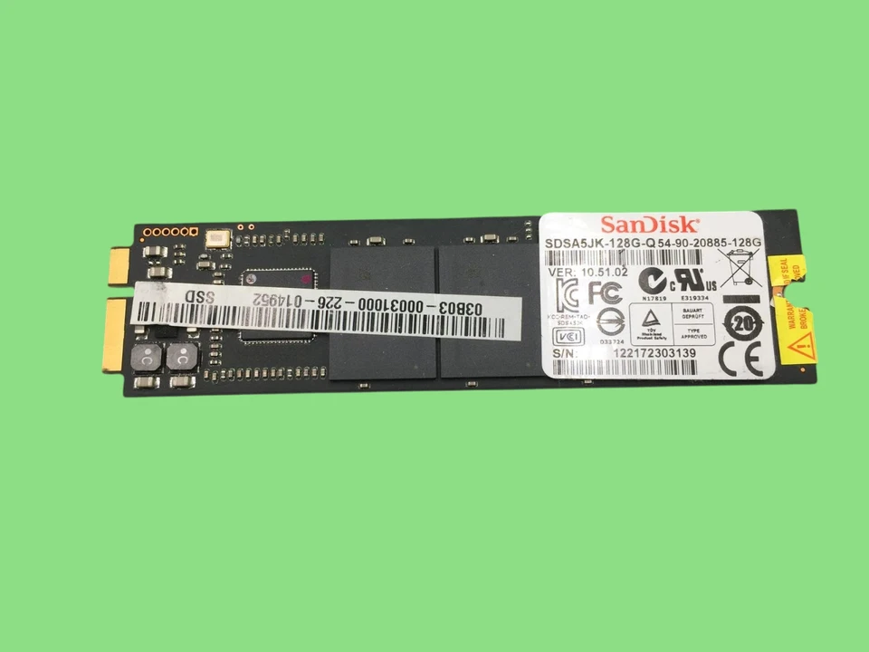 128GB Msata SSD SanDisk SDSA5JK-128G-Q für Asus UX21 UX31 Serie - Bild 4 von 4