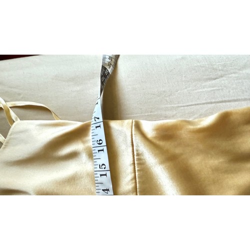 Sleeveless Satin Top V-Neck Dressy Tank Blouse Party Elegant Size 12 - Picture 5 of 9