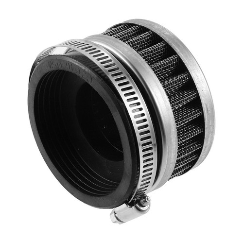 1 Pcs 58-60mm Air Filter Cleaner Round Tapered For Motorcycle Silver Tone - Bild 18 von 19