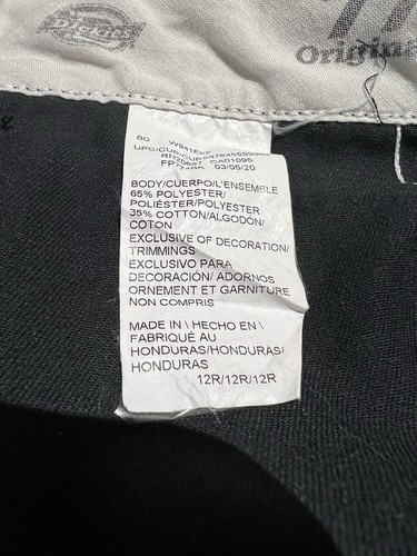Dickies Work Uniform Pants Women Size 12R Navy Blue - Picture 9 of 11