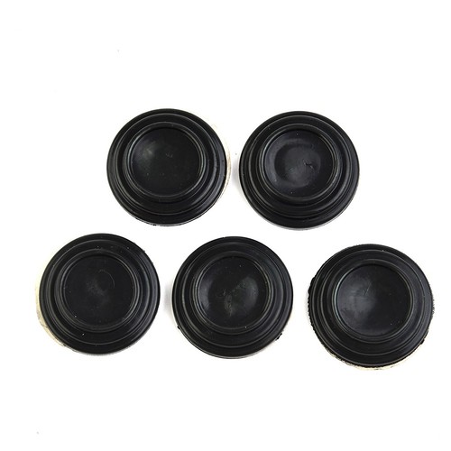 5pcs Loaded Door Shock Absorber Shock-Absorbing Pad Silent Gasket No Logo Black - Picture 7 of 21