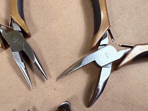 NICE Craftsman Professional 4pc Mini Precision Pliers Set 45675 Nipper Cutter - Picture 13 of 15