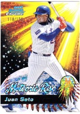 Juan Soto 2025 Bowman Chrome Baseball Meteoric Rise Insert #118/150