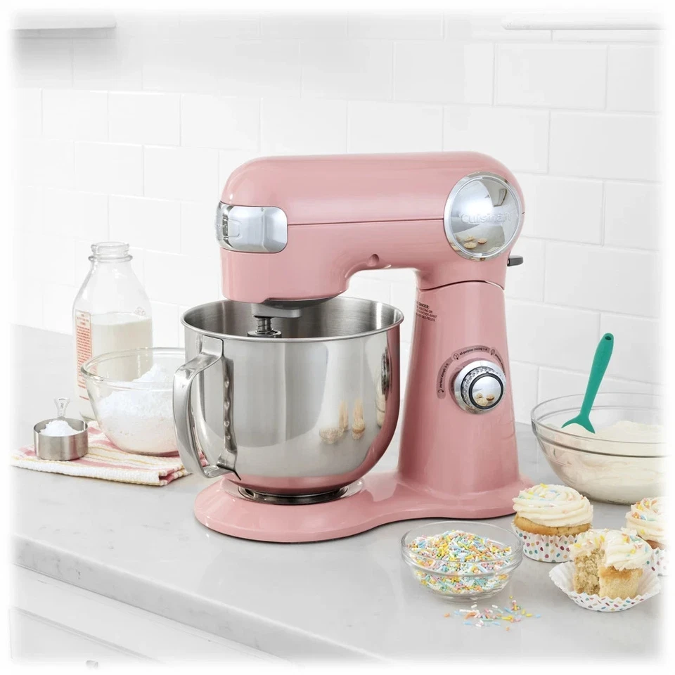 Cuisinart Precision Master 5.5-qt Stand Mixer | 500W, 12Speed, Tilt, Metal/Steel - Image 4 of 4