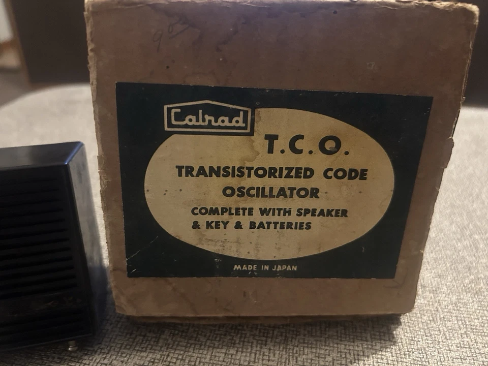 Vintage Calrad Code Oscillator and key coder tested working - see video - Image 3 of 4
