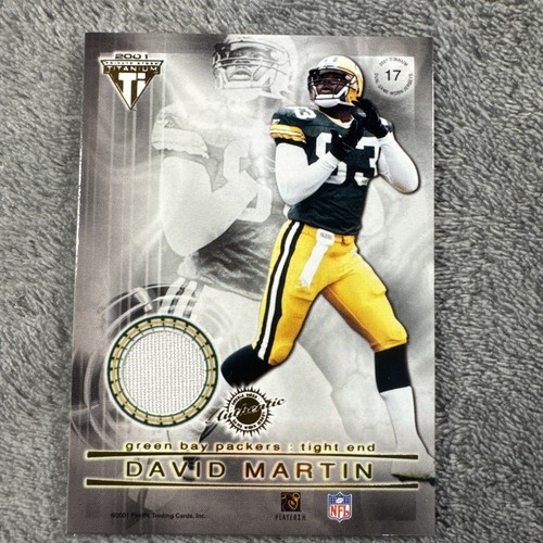 🔥2001 Titanium Robert Ferguson / David Martin Dbl-Sided Game-Worn Patches T276 - Picture 4 of 6