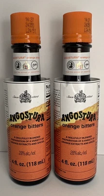 (2 pack) Angostura Orange Bitters, 4 Ounce
