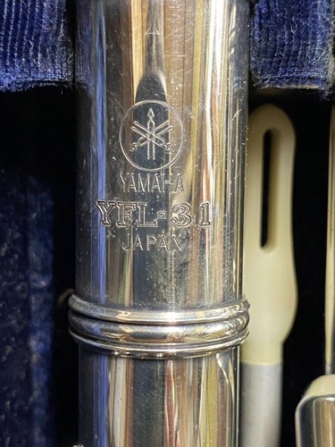 Yamaha Flute Silver Head Tube Used with Mouthpiece and Overhaul - Picture 2 of 6