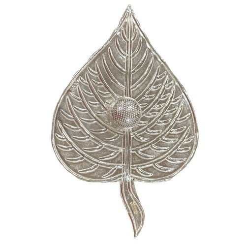 925 Sterling Silver Hallmarked Betel Leaf & Nut (Pack of 5 Paan & 5 Supari) Set - Picture 7 of 11