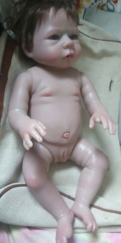 Vintage Reborn like DOLL Full Silicone Vinyl Body Realistic Newborn Baby Doll 17 - Picture 11 of 17