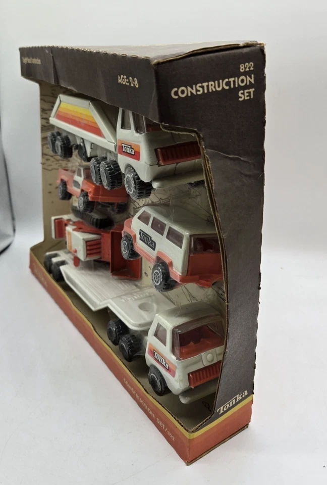Vintage Tonka Construction Set 822, NEW/SEALED, 1980 - Image 4 of 4