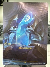 Riftbound Mind Rune (Alternate Art) (Foil) - Unleashed (R03a) — live eBay listing