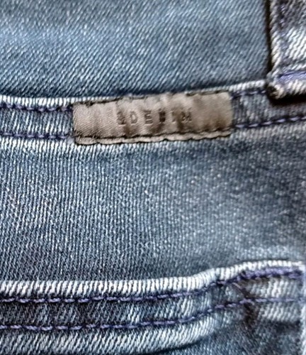 H&M SKINNY FIT &DENIM Jeans Hose Gr.170 blau+Waschung 5-Pocket-Style m.Elasthan - Bild 22 von 22