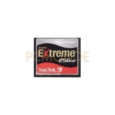 SanDisk 256MB Extreme CompactFlash Card SDCFX-256-786 