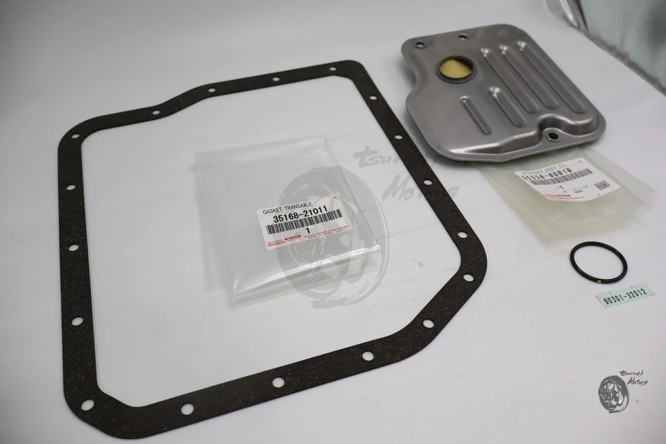 Juego de juntas tóricas de filtro de transmisión AT 35330-08010 OEM Toyota Lexus genuino Foto 4 de 4