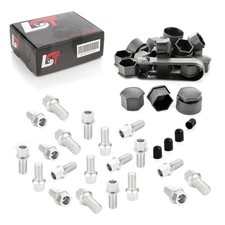 20x Radbolzen Abdeckkappen Satz Kugelbund M14x1,5x27 für VW GOLF 3 4 5 6 7 PLUS