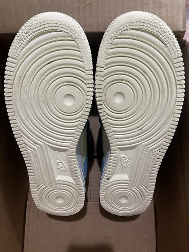 Nike Air Force 1 Low '07 Aquarius Blue Coconut Milk HF4837-407Men's Size 9.5 - Picture 7 of 9