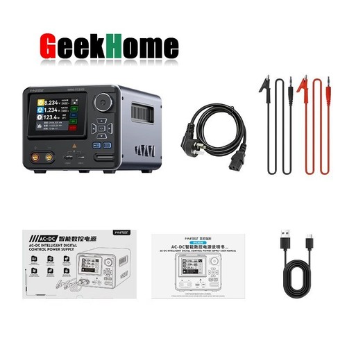 FNIRSI IPS3608 AC-DC Inteligente Ajustable Control Digital Fuente de Alimentación gh23 - Imagen 1 de 7