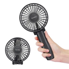FARADAY Personal Hand Held Fan 4800mAh Travel Cooling Fan Powerful Small Port...