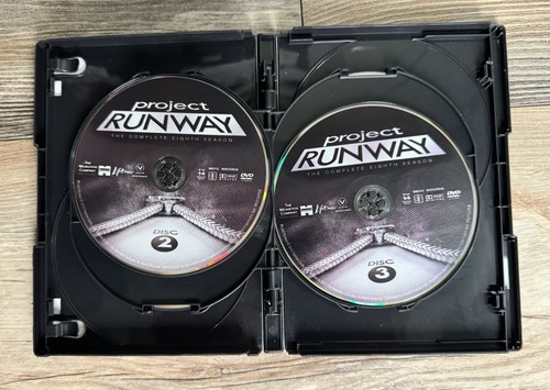 RARE OOP! Project Runway the COMPLETE SEASON 8 EIGHT DVD Heidi Klum MINT DISCS!! - Picture 10 of 14