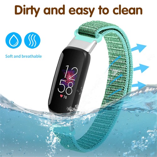 For Fitbit Luxe Nylon Loop Watch Wrist Band Sports Strap Wristband Replacement - Picture 40 of 60