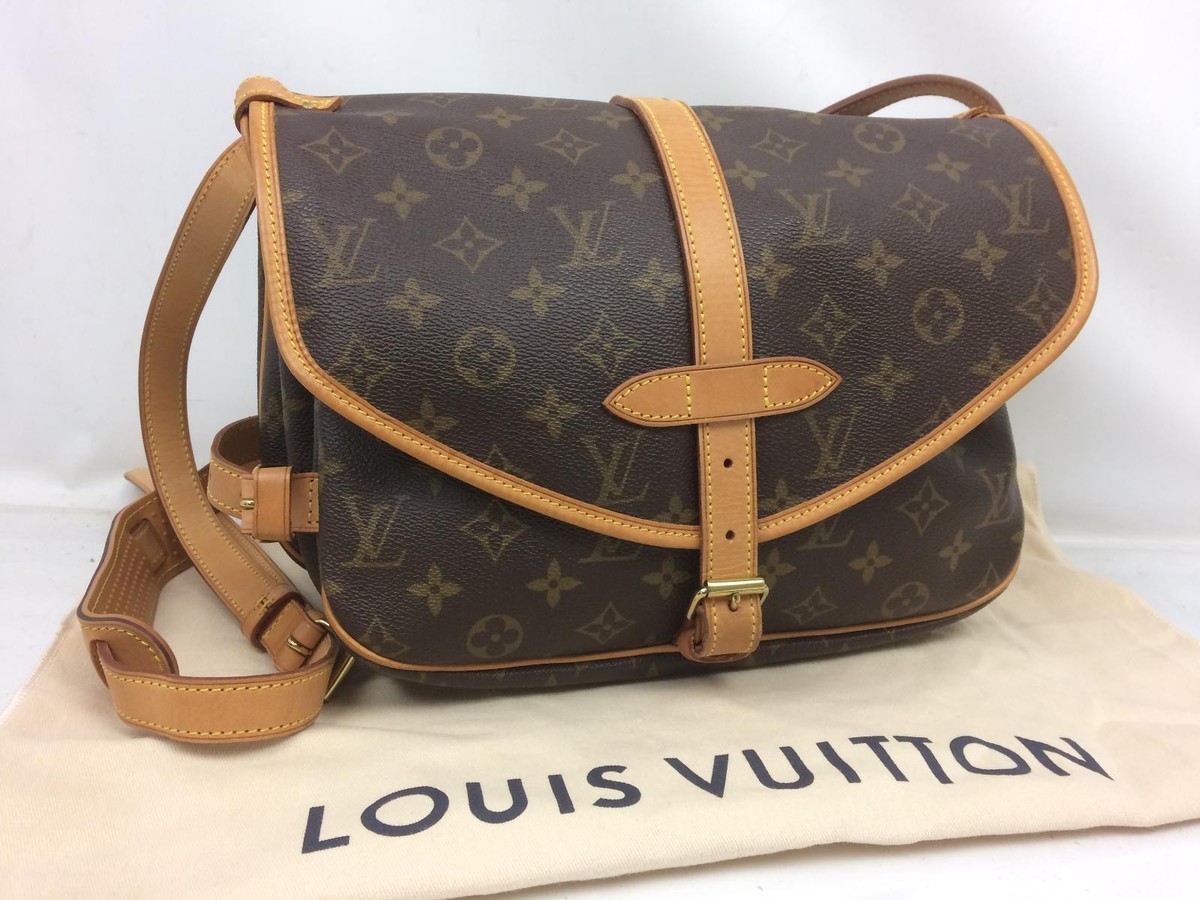 Vintage Louis Vuitton Saumur 30 Monogram Canvas 👀🙈➡️ This is