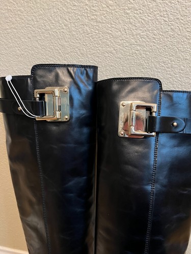 Barbara Bui Leather Knee High Boots Size 39 - Picture 5 of 6