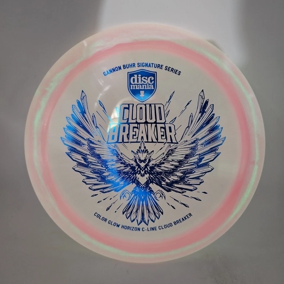 Discmania Color Glow Horizon C-Line Cloud Breaker Gannon Buhr Pink-White/Blue - Image 2 of 4