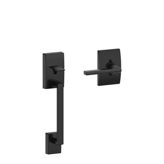 Door Knobs Schlage Century Front Entry Handle Latitude Interior Lever With Trim