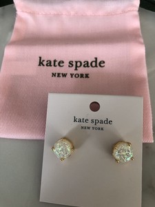 kate spade opal glitter earrings