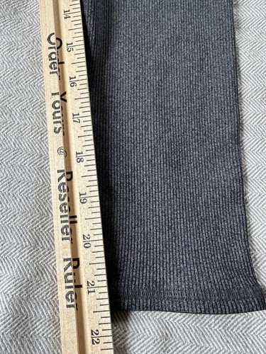 ALO Yoga Mesh Leggings Elasticizzati Corsa Donna XS Nero Grigio Allenamento Sport - Foto 13 di 14