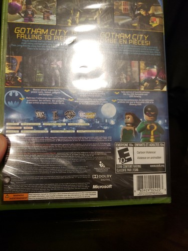 LEGO Batman Videogame BRAND NEW SEALED (Microsoft Xbox 360, 2008) - Picture 4 of 5